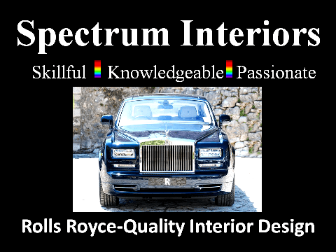Rols Royce Quality Interior Design by Steven C. Adamko Owner and Founder of Spectrum Interiors